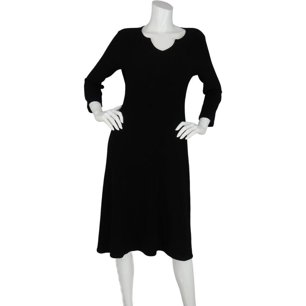 Orvis Knit Black Dress